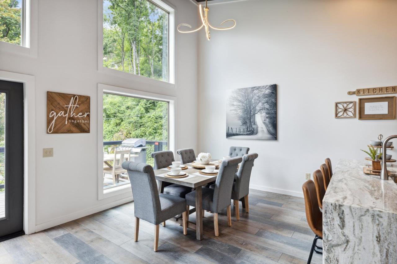 Sunset Chalet Cabin ガトリンバーグ エクステリア 写真