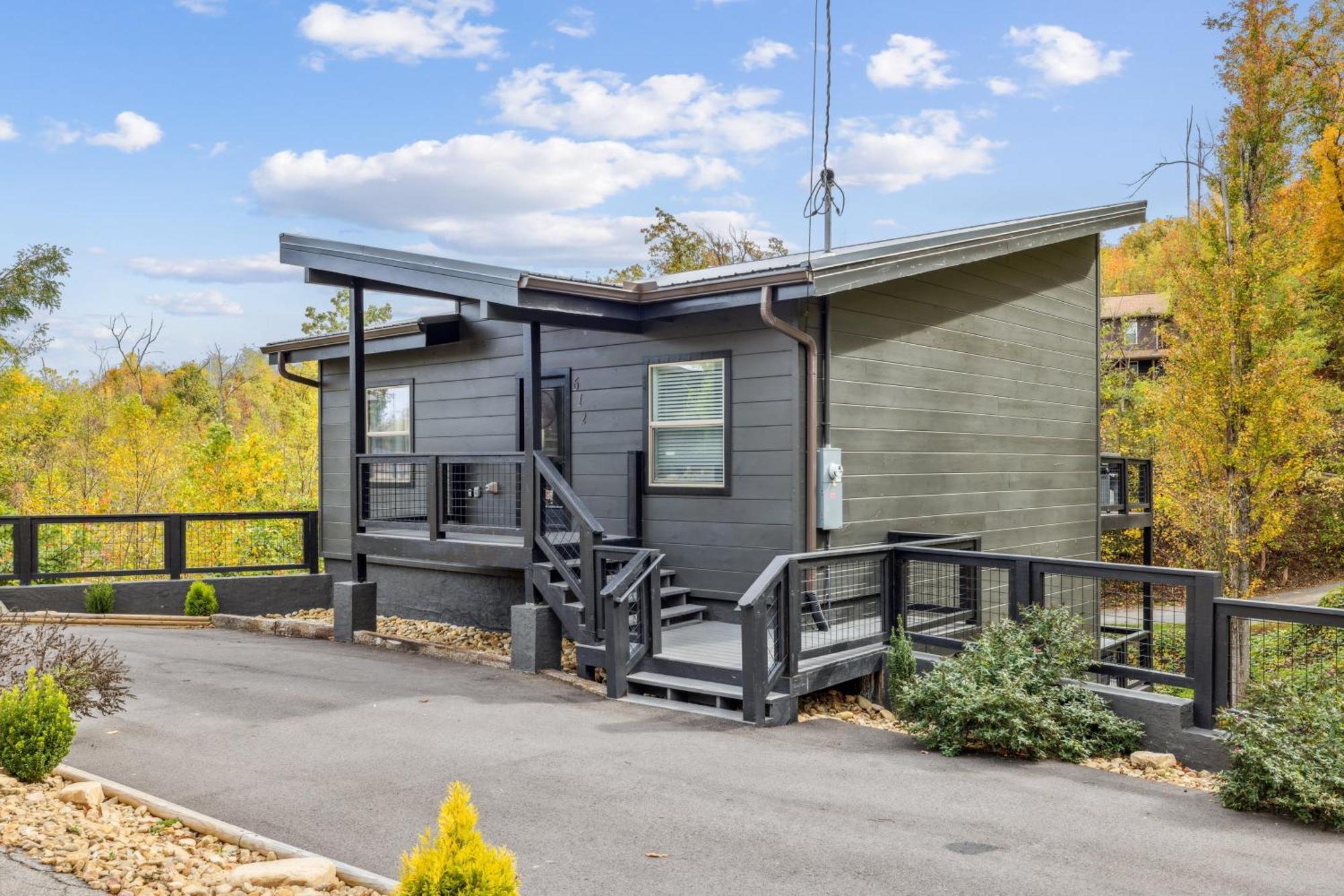Sunset Chalet Cabin ガトリンバーグ エクステリア 写真